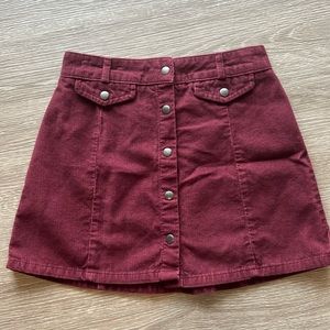Urban Outfitters BDG Corduroy Mini Skirt